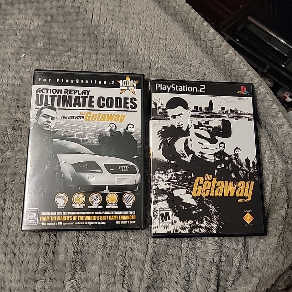 The Getaway For Playstation 2 With Action Replay Ultimate Codes